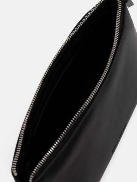 Marc O'Polo kosmetyczka skórzana kolor czarny 5000008507