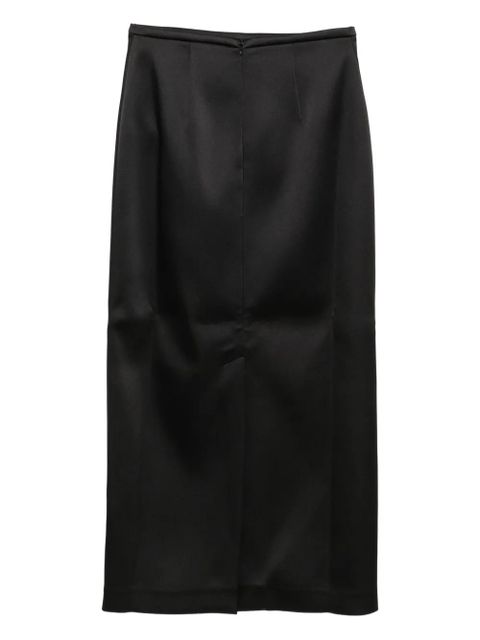 Róhe Column skirt - Black