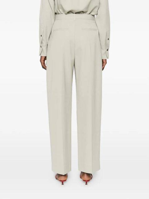 Victoria Beckham pleated trousers - Green