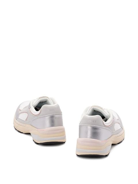 TWINSET metallic panelled sneakers - Silver - zdjęcie produktu nr 2