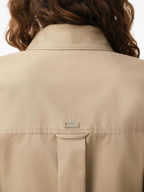 AMI Paris balloon-sleeve shirt - Neutrals