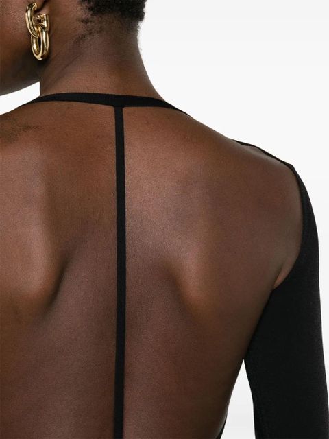KHAITE The Iskra open-back top - Black - zdjęcie produktu nr 2