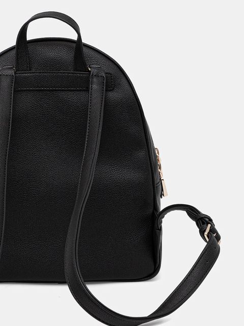 Guess plecak MANHATTAN damski kolor czarny mały gładki HWBG71 18330