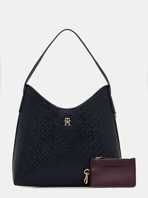 Tommy Hilfiger torebka kolor granatowy AW0AW18141 - zdjęcie produktu nr 1