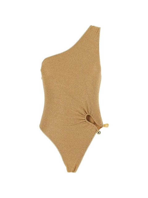 Oséree Lumière one-shoulder swimsuit - Gold - zdjęcie produktu nr 1