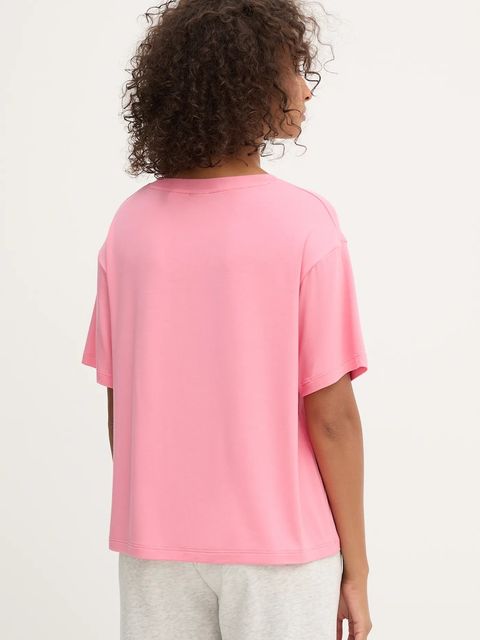 HUGO t-shirt lounge kolor niebieski 50490707