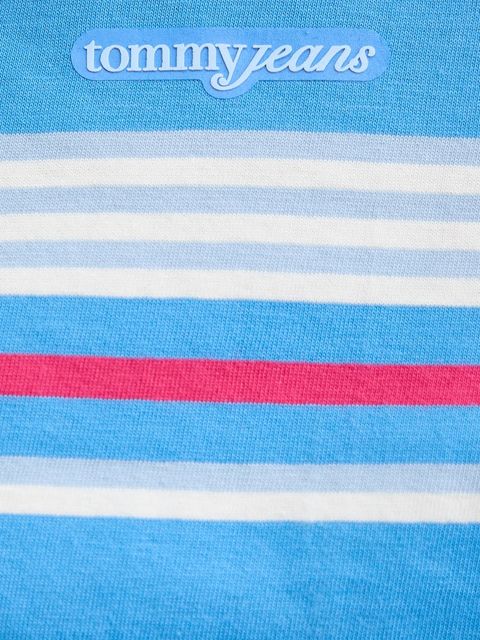 Tommy Jeans t-shirt bawełniany damski kolor niebieski DW0DW21391