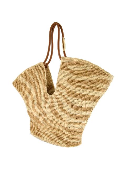 ZIMMERMANN large Goldentime tote bag - Neutrals