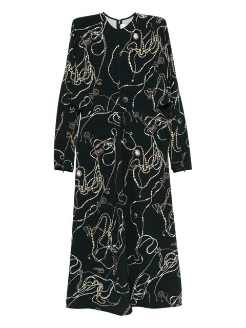 Victoria Beckham long-sleeve dress - Black - zdjęcie produktu nr 1
