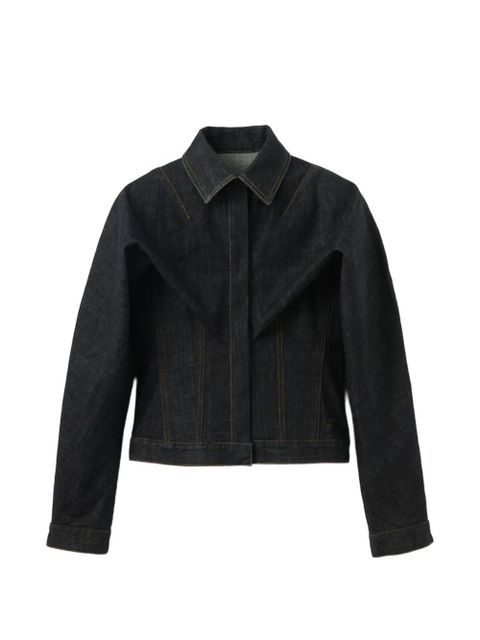 Jacquemus buttoned cotton jacket - Blue - zdjęcie produktu nr 1