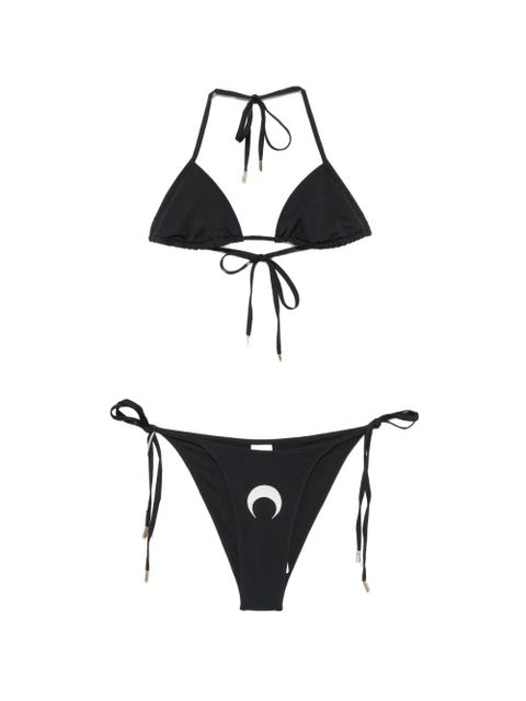 Marine Serre crescent-moon bikini - Black - zdjęcie produktu nr 1
