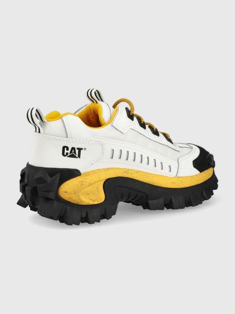 CAT Footwear sneakersy skórzane INTRUDER kolor biały P723902 - zdjęcie produktu nr 2