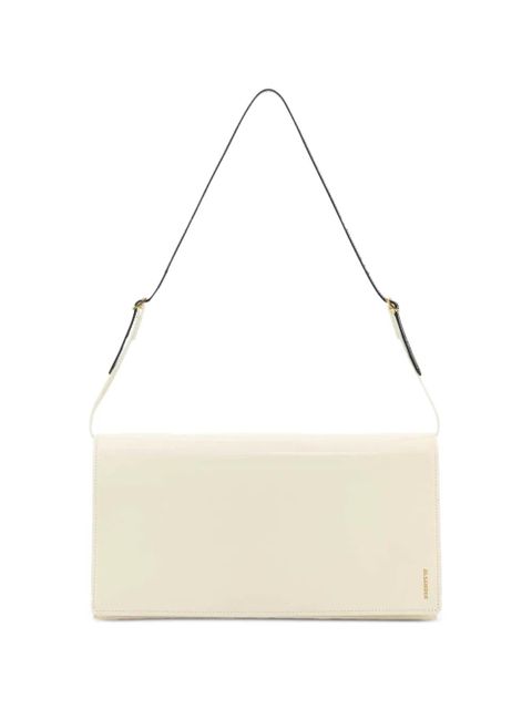 Jil Sander File leather tote bag - Neutrals - zdjęcie produktu nr 1