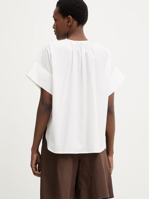 Weekend Max Mara koszula bawełniana EDUCATA - zdjęcie produktu nr 2