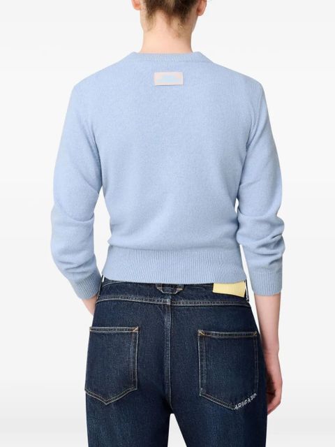 Axel Arigato Rina crew-neck sweater - Blue