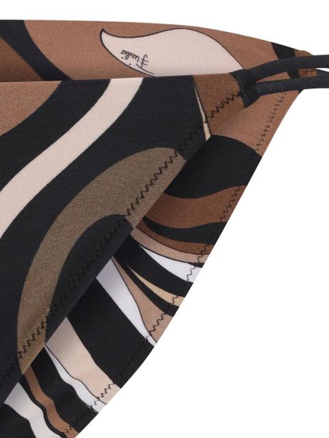 PUCCI patterned bikini bottom - Black