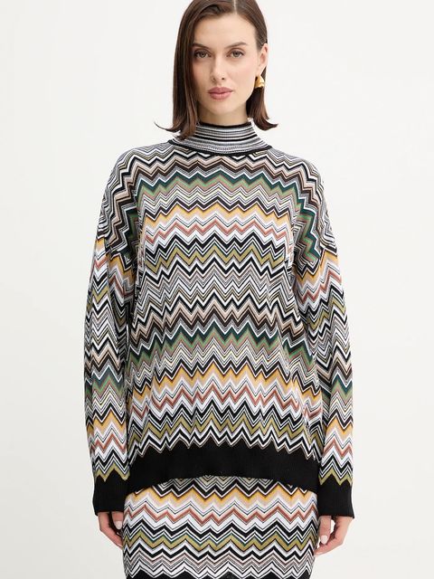 Missoni sweter z dodatkiem wełny - zdjęcie produktu nr 1