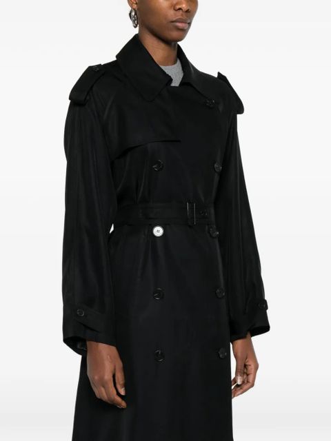 The Frankie Shop Veyron belted trench coat - Black - zdjęcie produktu nr 2