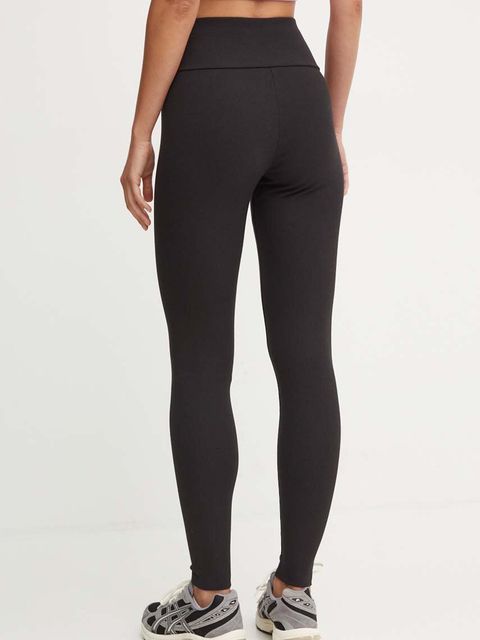 adidas Originals legginsy Essential damskie kolor czarny gładkie IY9645 - zdjęcie produktu nr 2