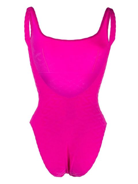 Versace Greca-embossed swimsuit - Pink - zdjęcie produktu nr 2