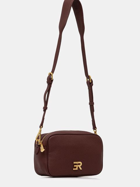 ERMANNO Firenze torebka skórzana kolor czerwony 12401934