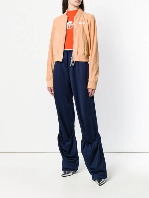 Off-White free as a butterfly bomber jacket - Neutrals - zdjęcie produktu nr 2