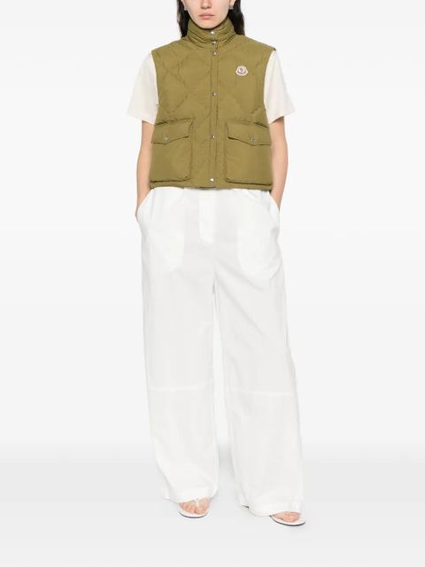 Moncler Biois quilted pocket gilet - Green - zdjęcie produktu nr 2