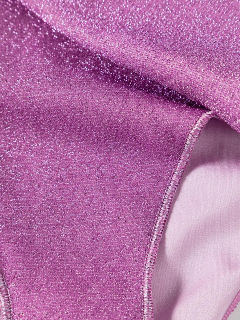 Oséree Lumiere triangle-bra bikini - Purple