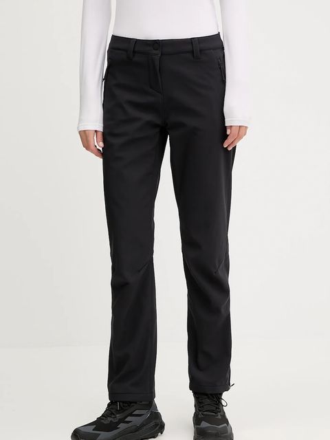 Jack Wolfskin spodnie outdoorowe TREK TERRAIN damskie kolor czarny A65301 - zdjęcie produktu nr 1