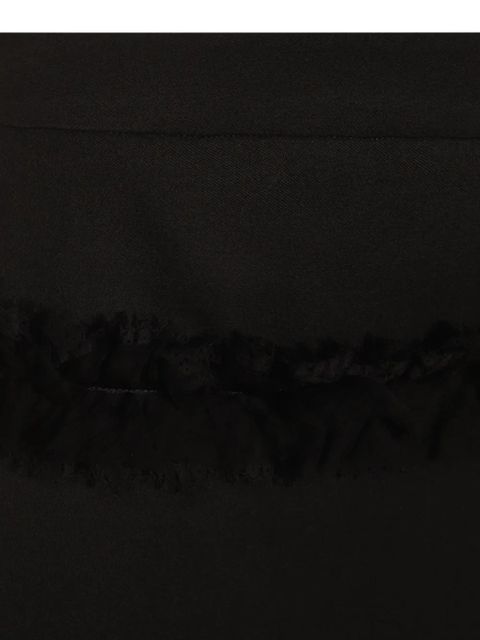 Alexander McQueen button-front ruffled skirt - Black - zdjęcie produktu nr 2