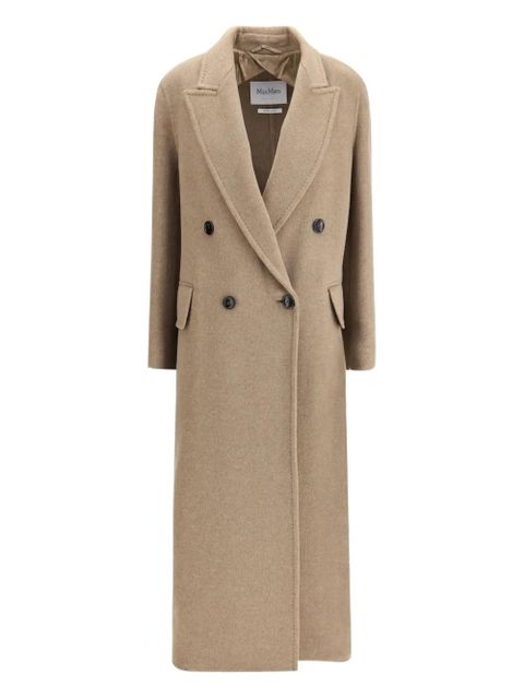 Max Mara double-breasted drap coat - Neutrals - zdjęcie produktu nr 1