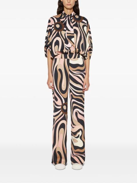 PUCCI marmo-print jumpsuit - Black - zdjęcie produktu nr 2