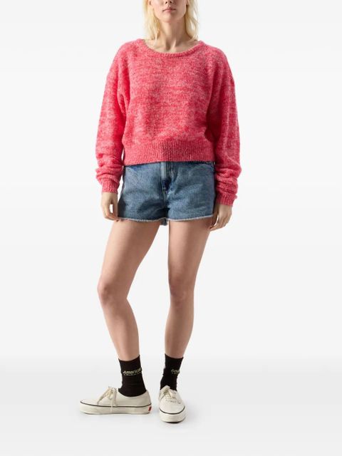 American Vintage Nuggy round-neck wool jumper - Red - zdjęcie produktu nr 2