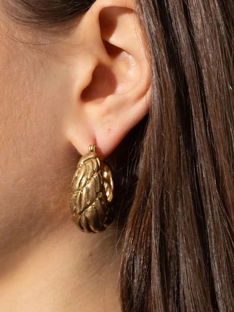 Cult Gaia Farina hoop earrings - Gold