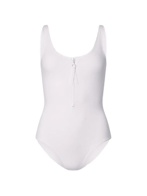 LouLou de Saison zip-fastening swimsuit - White - zdjęcie produktu nr 1