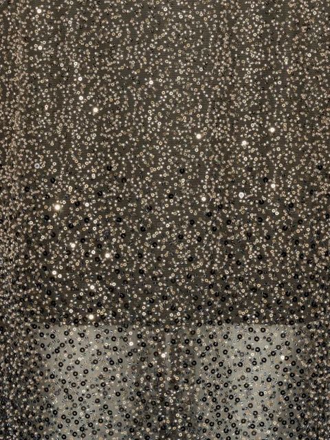 ROTATE BIRGER CHRISTENSEN beaded maxi skirt - Black