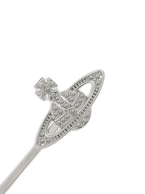 Vivienne Westwood Bobby hair pins (set of two) - Silver - zdjęcie produktu nr 2