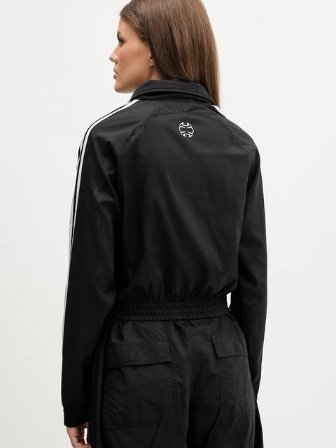 adidas Originals bluza Slim Tracktop damska kolor czarny z aplikacją KE9786