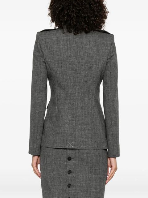 Alexander McQueen wool jacket - Grey