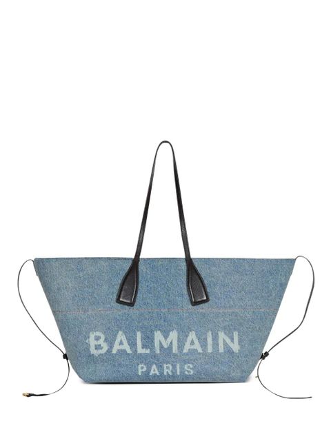 Balmain Track tote bag - Blue - zdjęcie produktu nr 1