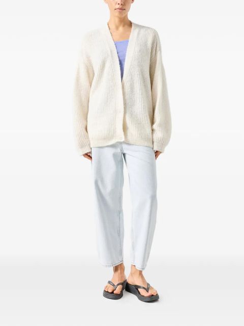 American Vintage East V-neck cardigan - Neutrals - zdjęcie produktu nr 2