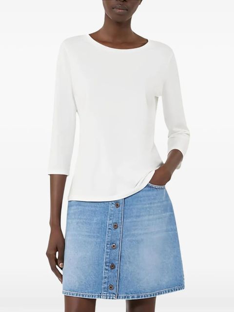 Weekend Max Mara three-quarter-sleeve T-shirt - White