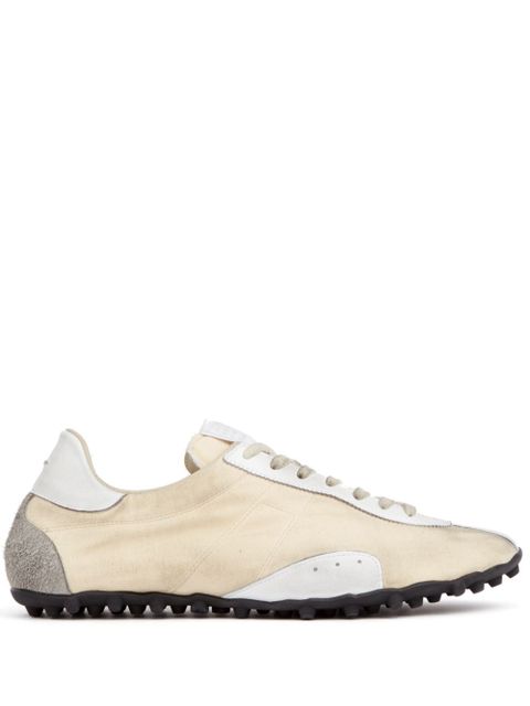Maison Margiela leather lace-up trainers - Neutrals - zdjęcie produktu nr 1