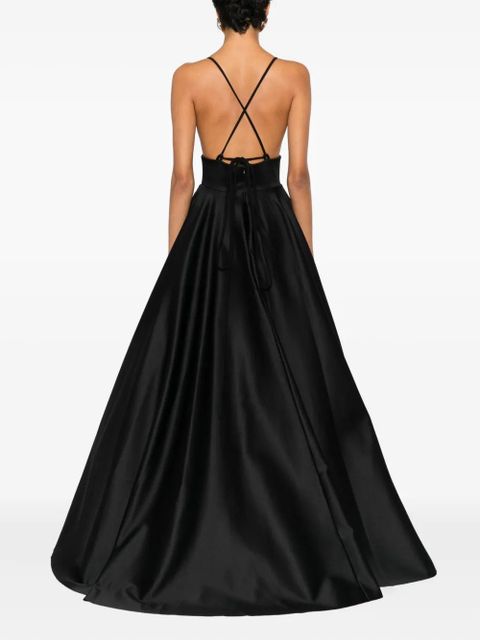 Solace London Avallon maxi dress - Black