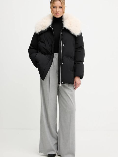 Patrizia Pepe kurtka kolor czarny przejściowa 8O0194 A629