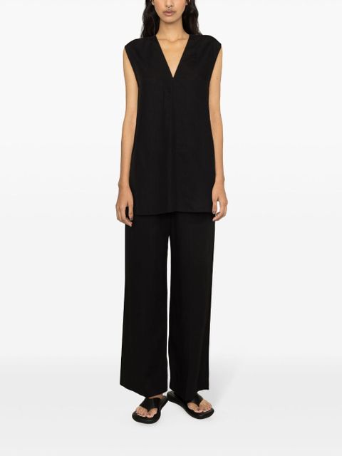 TOTEME Fluid drawstring trousers - Black - zdjęcie produktu nr 2