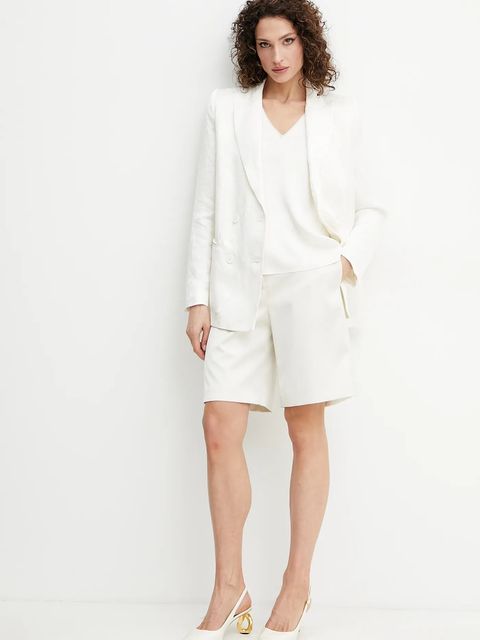 Twinset marynarka z domieszką lnu - zdjęcie produktu nr 2