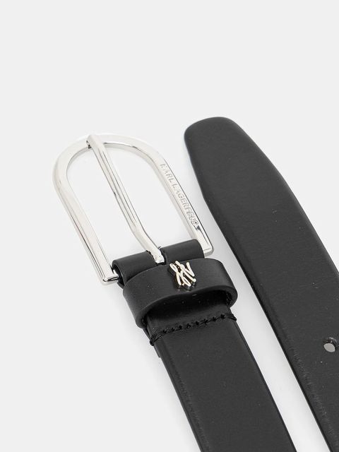 Karl Lagerfeld pasek skórzany K/AUTOGRAPH - zdjęcie produktu nr 2