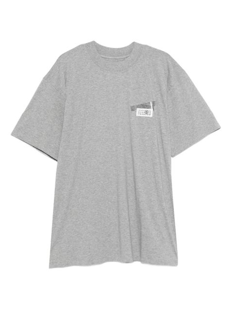 MM6 Maison Margiela short sleeve T-shirt - Grey - zdjęcie produktu nr 1