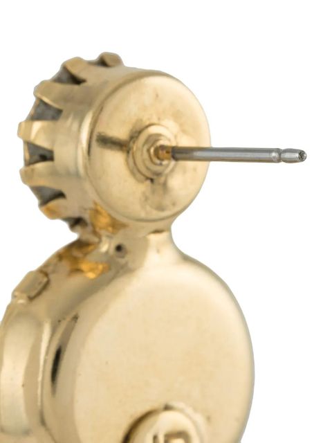 Jennifer Behr Myrla crystal earrings - Gold